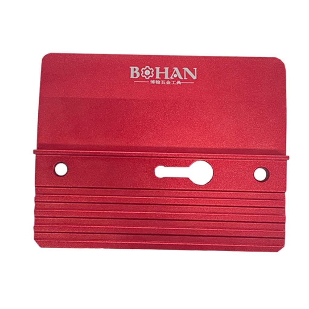 Magideal - Herramienta De Montaje De Paneles De Yeso, Soporte De Panel De Yeso, Ahorro De Mano De Obra, Herramienta De Fijación De Paneles De Yeso Portátil Roja