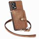 thumbnail image 1 of Funda Tipo Cartera con Correa Cruzada para Xaiomi Redmi Note 12 5G Protección Contra Golpes Marrón, 1 of 6