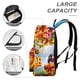 thumbnail image 4 of Fraggle Rock-theme Backpack, Campus style schoolbag Bookbag with Adjustable Shoulder Straps And Large Zip Compartment, Unisex Travel Bags.42x30x15cm, 4 of 6