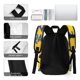 thumbnail image 5 of Cantando bajo la Lluvia-theme Backpack, Campus style schoolbag Bookbag with Adjustable Shoulder Straps And Large Zip Compartment, Unisex Travel Bags.42x30x15cm, 5 of 6
