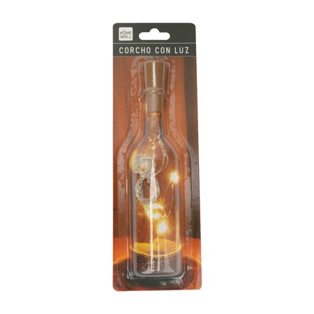 Guirnalda Luces Corcho Botella Vino Incluye Pilas