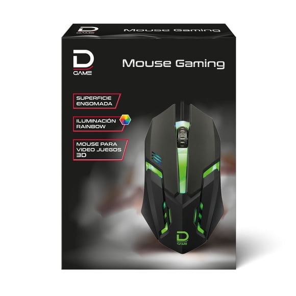 Mouse Gamer 7D Rainbow Luces