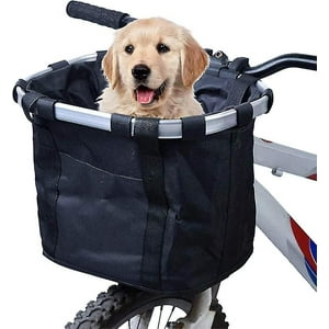 Defensor Forever - Cesta Desmontable Para Bicicleta Para Pasear A La Mascota. Negro
