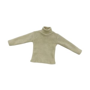 Bothyi - Suéter De Cuello Alto A Escala 1/6, Traje Retro Para Figuras De Acción De 12"", Accesorio Caqui
