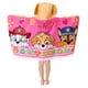 thumbnail image 3 of Toalla con capucha Franco Paw Patrol, algodón rosa, de 3 a 7 años, 3 of 6