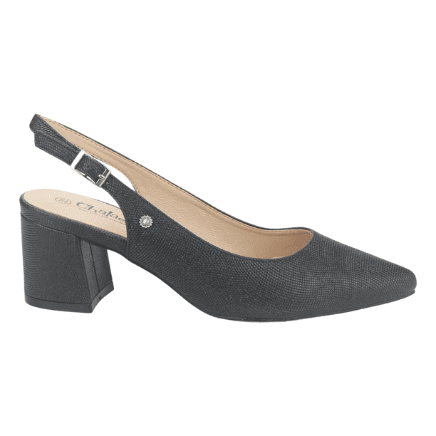 ZAPATOS CHALADA NEGRO MUJER 12-FAIZA-1 - Talla 38