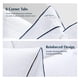 thumbnail image 5 of Edredón Pacific Coast King 269x229 cm Pluma Blanca de Ganso, 5 of 8