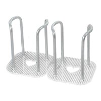 Bothyi - Portavasos De Papel Para Decoración Del Hogar, 1 Soporte Para Tapa De Taza Para Decoración De Mesa, Para Oficina De Hotel, Plateado, 22,3X11X13Cm