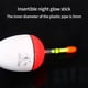 thumbnail image 5 of Flotador Luminoso EVA 15g/20g/25g/40g/60g Flotador de Pesca en el Mar 10g/30g/50g Carpa Bighead Espuma Boya Vertical Accesorios de Equipo de Pesca, 5 of 10