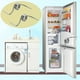 thumbnail image 2 of Muelle de torsión de puerta de refrigerador Oruiiju para modelos Samsung, 2 of 3