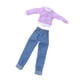 thumbnail image 3 of 1/6 camiseta de manga larga de mezclilla jeans traje de ropa para blythe azone licca mu?eca, 3 of 5