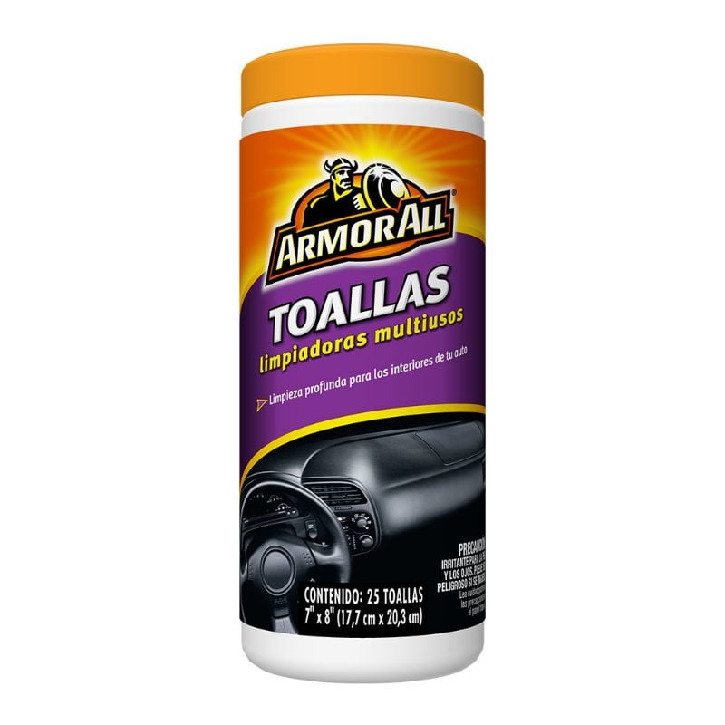 Toalla Limpiadoras Multiuso 25u 1 Un Armor All