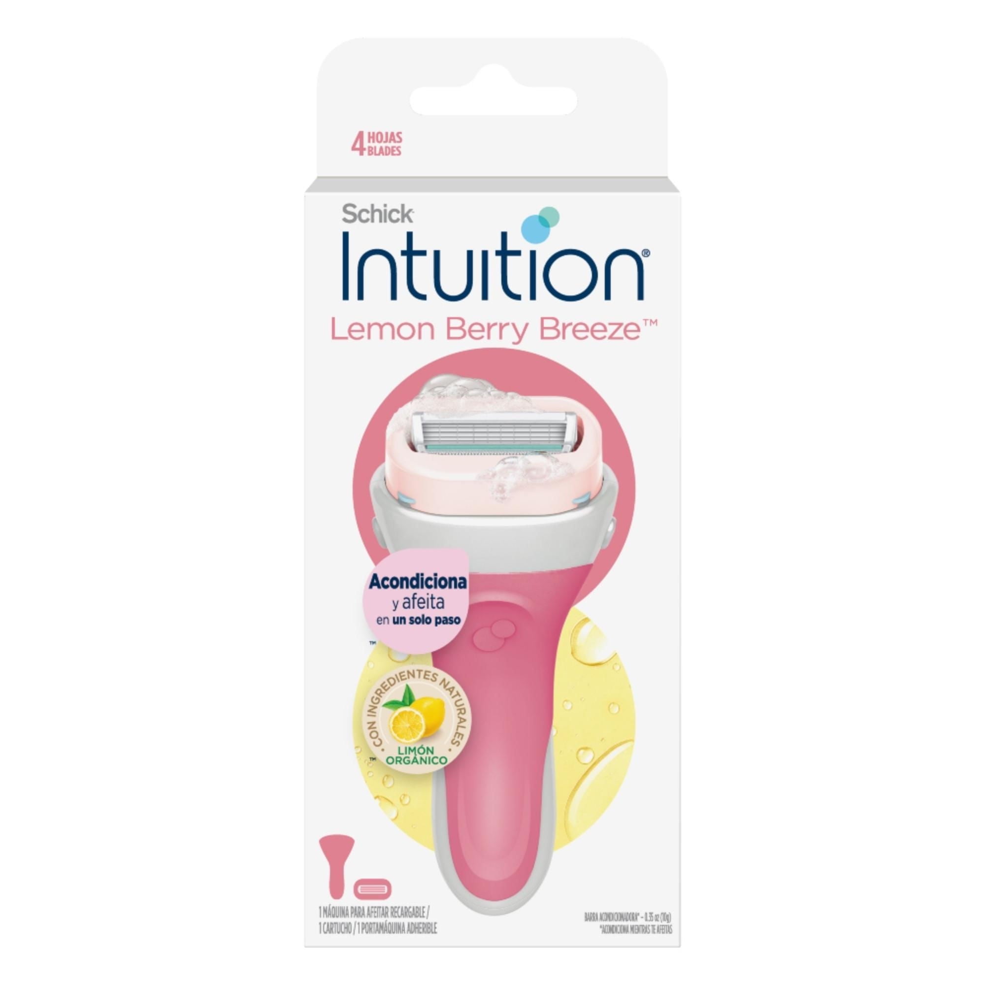 Máquina De Afeitar Femenina Intuition Pome Granada 1 un Schick