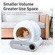 thumbnail image 3 of Arenero Robot Automático Para Gatos 2.0 Wifi Color Blanco Generac, 3 of 3