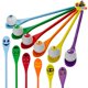 thumbnail image 1 of Juego de carreras de huevos y cucharas de Halloween JOYIN con 6 globos oculares, 1 of 9