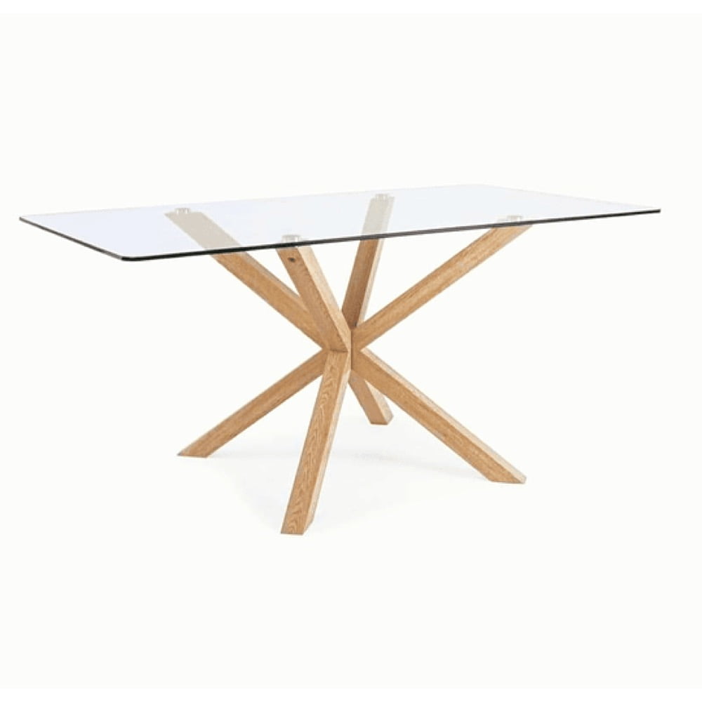 Oh! Mi Hogar ® - Mesa Ohmioh Rectangular De Vidrio 160x80cm