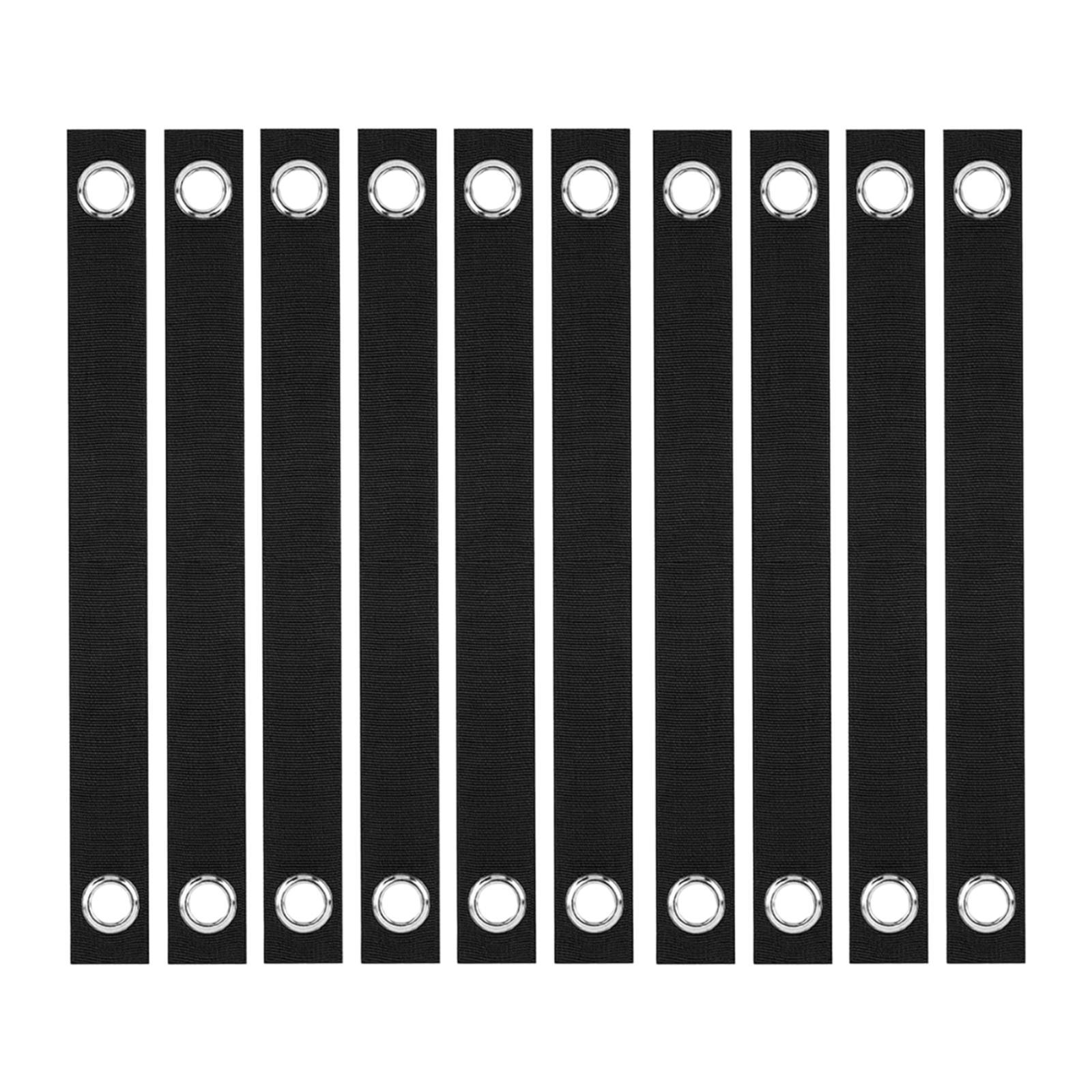 Magideal - 10 Correas Para Árboles Para Estacar, Correas Versátiles De Nailon De 15,75 Pulgadas Para Árboles Jóvenes Recién Plantados, Resistentes Al Viento Y Al