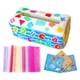 thumbnail image 1 of Sensory Pull Along Caja De Pañuelos Para Niños Pequeños Juguete Sensorial Para Habilidades Motoras Para Bebés, 1 of 5