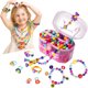 thumbnail image 1 of Kit de Cuentas BIRANCO Pop Beads, 520 Piezas Snap, 1 of 3