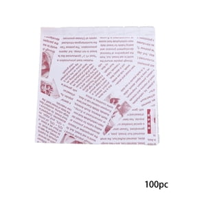 Bothyi - 100 Piezas Bolsa De Sándwich Bolsas De Panadería A Prueba De Aceite Para Pasteles Papas Fritas Pan Aperitivos D