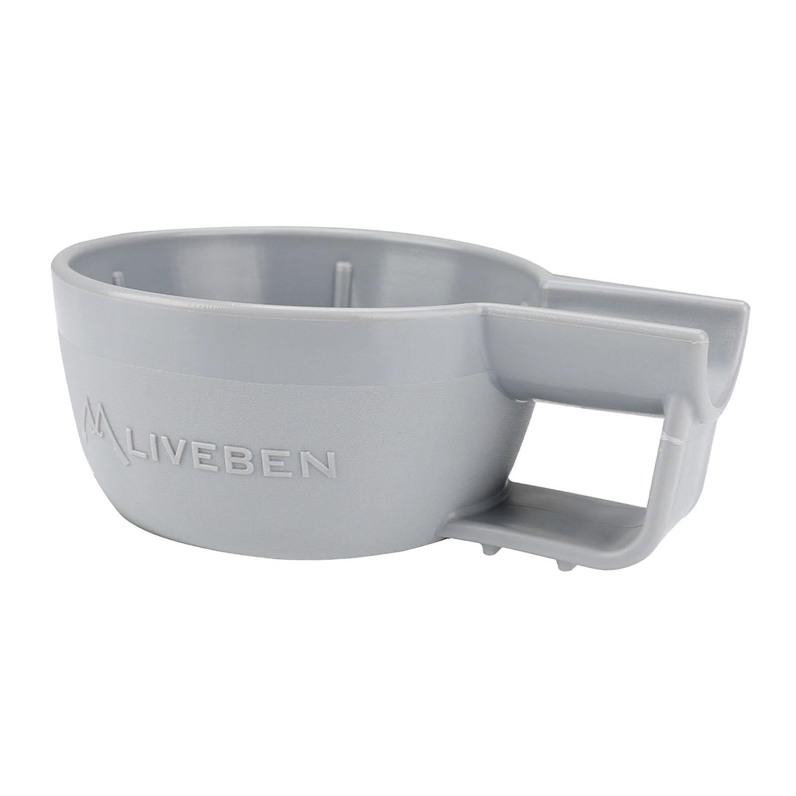 Magideal - Tazón De Afeitar, Taza De Jabón, Tazón Para Afeitado Húmedo, Taza De Afeitar Suave, Taza De Afeitar Húmeda Para Hombres, Regalos De Cumpleaños, Día De Gris