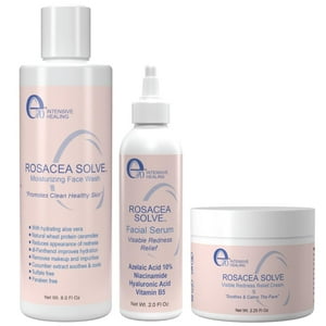 Set De Tratamiento Para La Rosácea E70 Rosacea Solve Con Crema Facial