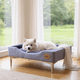 thumbnail image 1 of Cama de Mascotas - Talla M EXTRA 50x75 cm Pata Cromada 15 cm (Gris), 1 of 3