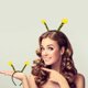 thumbnail image 4 of Diademas Trounistro Bee Tentacle para mujeres y niñas x10, 4 of 7