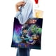 thumbnail image 4 of Miles from Tomorrowland Bolso de tela con estampado de lienzo para mujer, bolsa de compras reutilizable y estética, con cremallera interior, regalo para mujer,40*40cm., 4 of 6