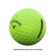 thumbnail image 5 of Pelotas de golf Callaway Supersoft 2023, versión verde, 5 of 7