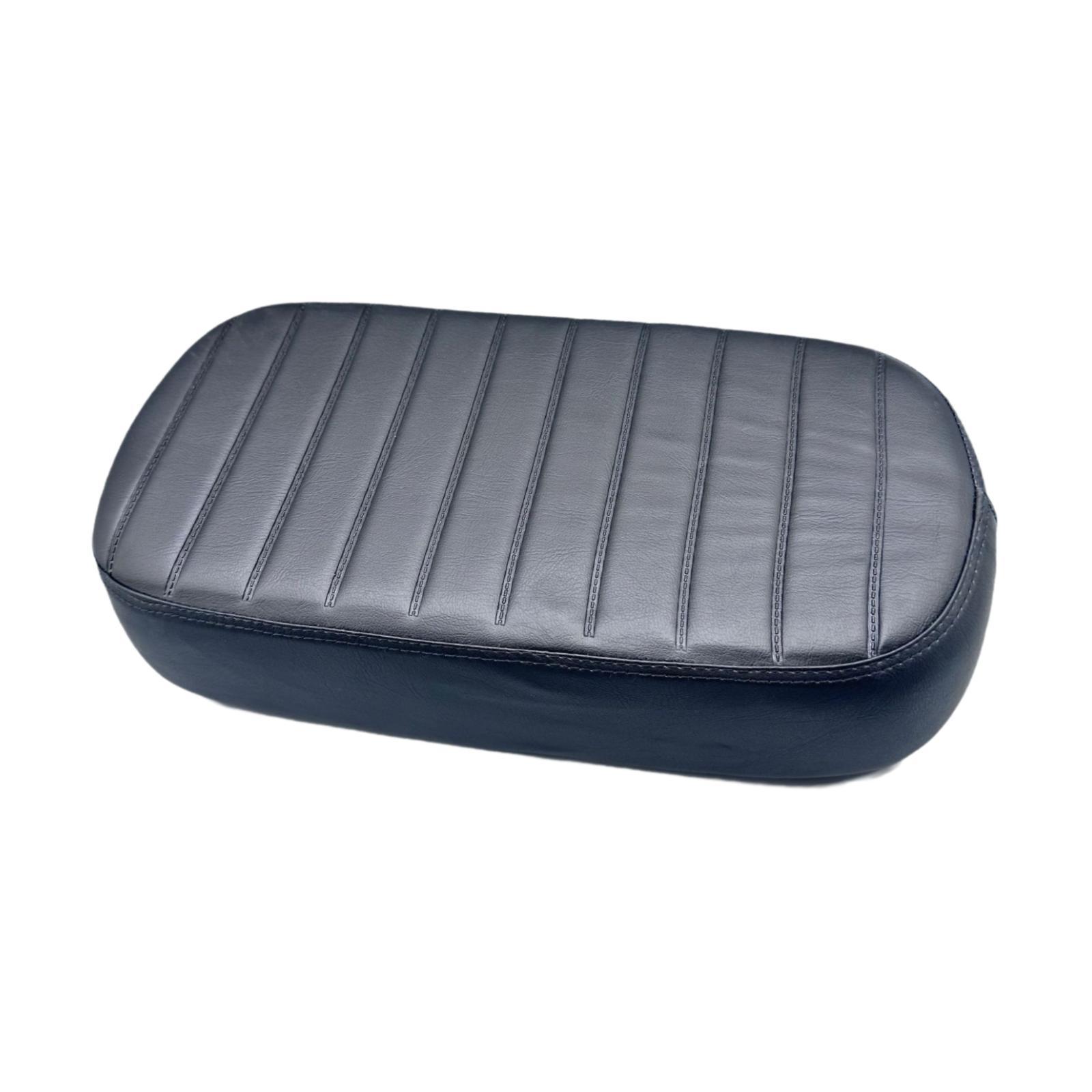 Magideal - Asiento Trasero De Bicicleta Sillín De Bicicleta Resistente Al Desgaste Ligero Fácil Instalación Ciclismo Cómodo Viaje Suave Bicicleta Cojín Tripulado