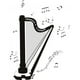 thumbnail image 1 of Decomural Classical Harp Instruments Music WS-18328, 1 of 2