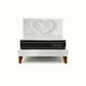 thumbnail image 4 of Cama Plaza y Media Corazón Crudo Base + Colchón Mery Design Excellence Plus, 4 of 9