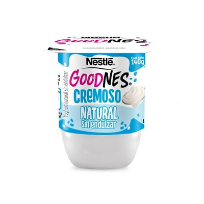 Yoghurt Cremoso Natural Sin Endulzar 140 G Goodnes