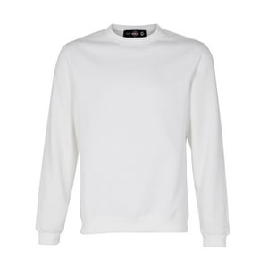 T-World - Polerón Basic 65% Algodón Manga Larga Unisex Blanco