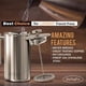 thumbnail image 3 of Cafetera French Press 1 75l De Acero Inoxidable, 3 of 6
