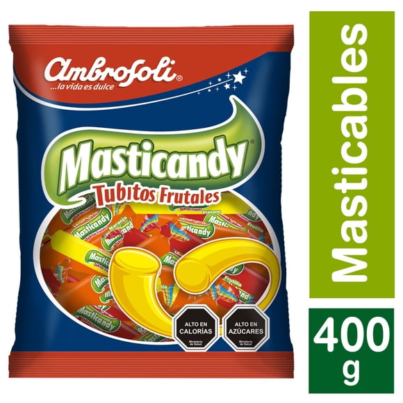 Masticable Masticandy Tubitos, 400 g