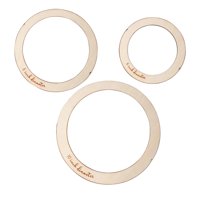 Bothyi - 3 Moldes Para Cortar Macramé, Pulsera Artesanal, Artesanía De Madera Duradera, Manualidades Redondas