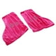 thumbnail image 1 of 2 unids patín de hielo cubre protector de botas para patinaje artístico terciopelo rosa rojo-l, 1 of 5