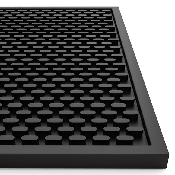 Alfombrilla de silicona AXIESO de 1,27 cm de grosor, resistente al calor, apta para alimentos