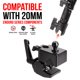 thumbnail image 2 of Abrazadera de montaje Tackform, 2 barras, Mega Clamp, bola de 20 mm, 2 of 7