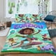 thumbnail image 2 of Eureka Conjunto de sábanas temático, trío de piezas, cómodo y amigable con la piel, diseño único, regalo de decoración para el hogar para familiares, amigos y fans,173cm *218cm, 2 of 6