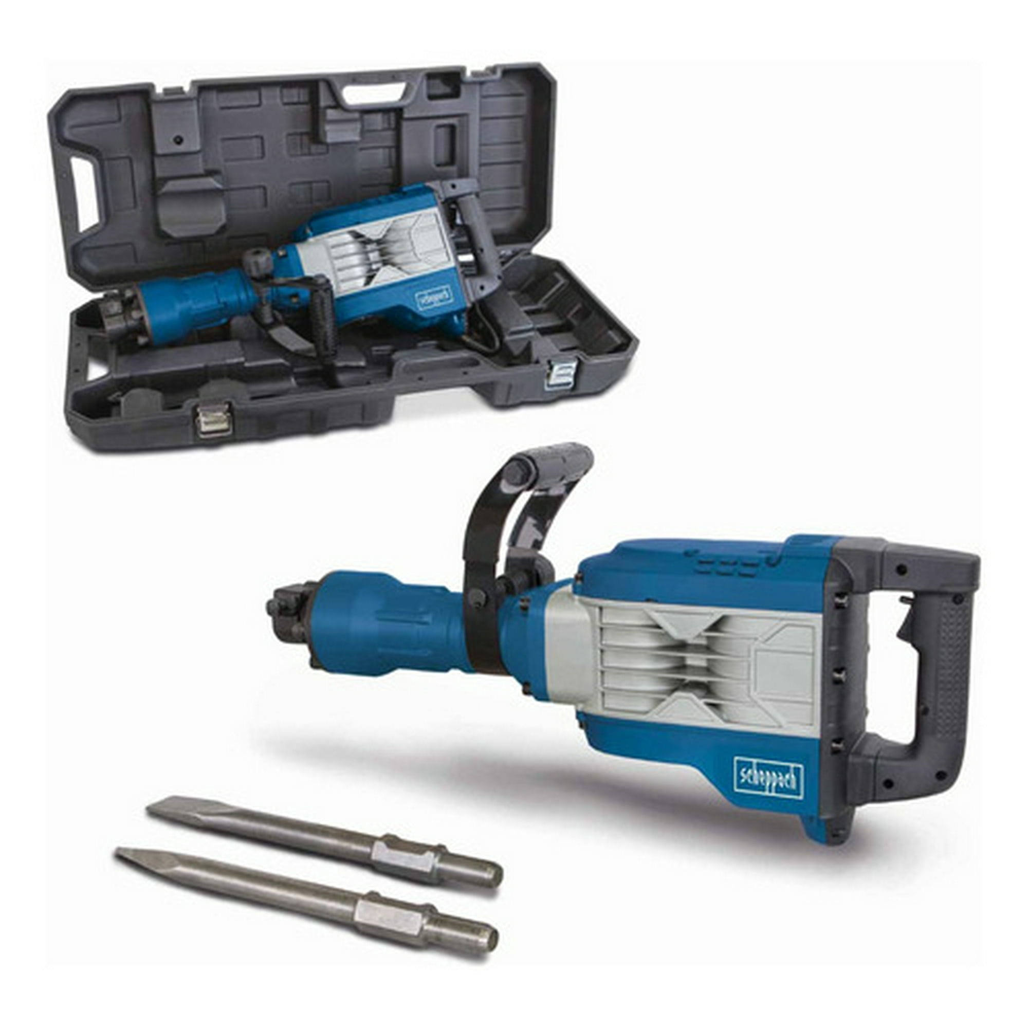 Kango Martillo Demoledor 1900w 60j + 2 Cinceles - Scheppach