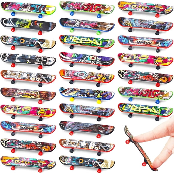 Set de 50 mini finger skateboards