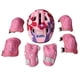 thumbnail image 2 of 7 Uds Chico Patinete Sobre Ruedas Casco Para Patinete Rodillera Protector De Mu?eca Codera Rosa, 2 of 5