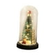 thumbnail image 2 of Árbol De Navidad Con Cubierta De Cristal Y Luz En Miniatura De Papá Noel Para Sala De Estudio Estilo A, 2 of 4