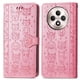 thumbnail image 1 of Funda Cartera FOXDOCK para OPPO Reno 12F , Flip PU con Relieve de Gatos y Perros, Tarjetero y Soporte, 1 of 6