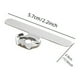 thumbnail image 3 of 1pc Ginger Peeler, Multifunctional Garlic Peeler, Peeler, Stainless Steel Alloy Electroplating, 3 of 4