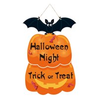 Bothyi - Colgador De Puerta De Halloween, Accesorio Decorativo Colgante De Halloween Para Dormitorio Festivo, 43 X 30 Cm, Estilo Murciélagos