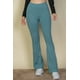 thumbnail image 1 of Saronite Leggings Ajustados de Cintura Alta y Ancha, sin Costuras, Color Verde Pizarra (para Mujer), 1 of 5
